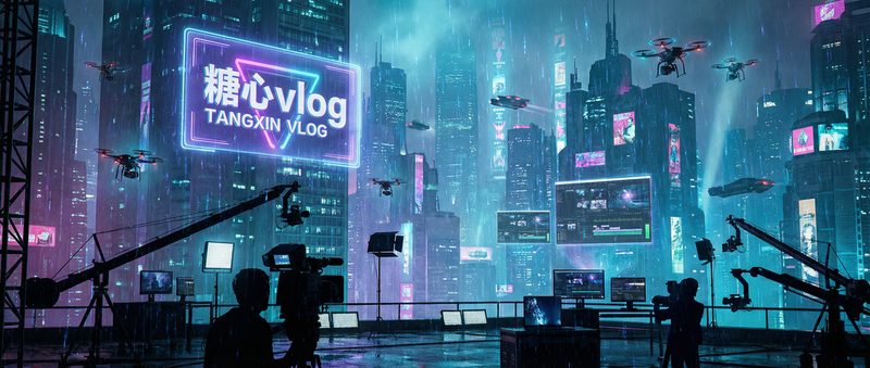 小马拉大车社区美图:赛博朋克城市视频截图